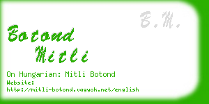 botond mitli business card